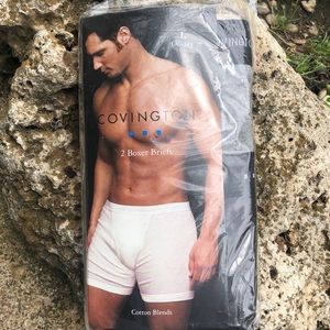 NWT Covington Large 2-pack Cotton Boxer Briefs